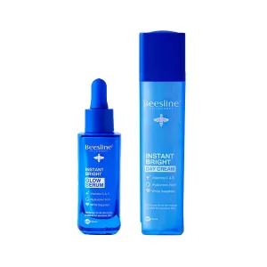 -20% Beesline instant bright glow serum   day cream