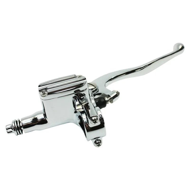 1" Vintage Handlebar Control Kit with Master Cylinder & Clutch (Chrome)Harley and Custom Motorcycle