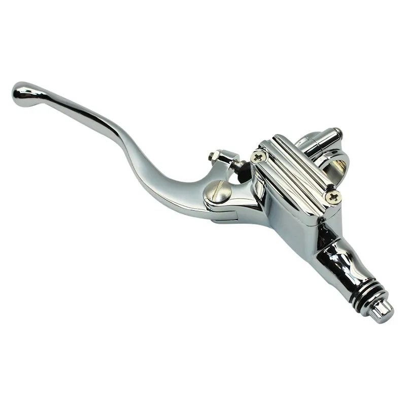 1" Vintage Handlebar Control Kit with Master Cylinder & Clutch (Chrome)Harley and Custom Motorcycle