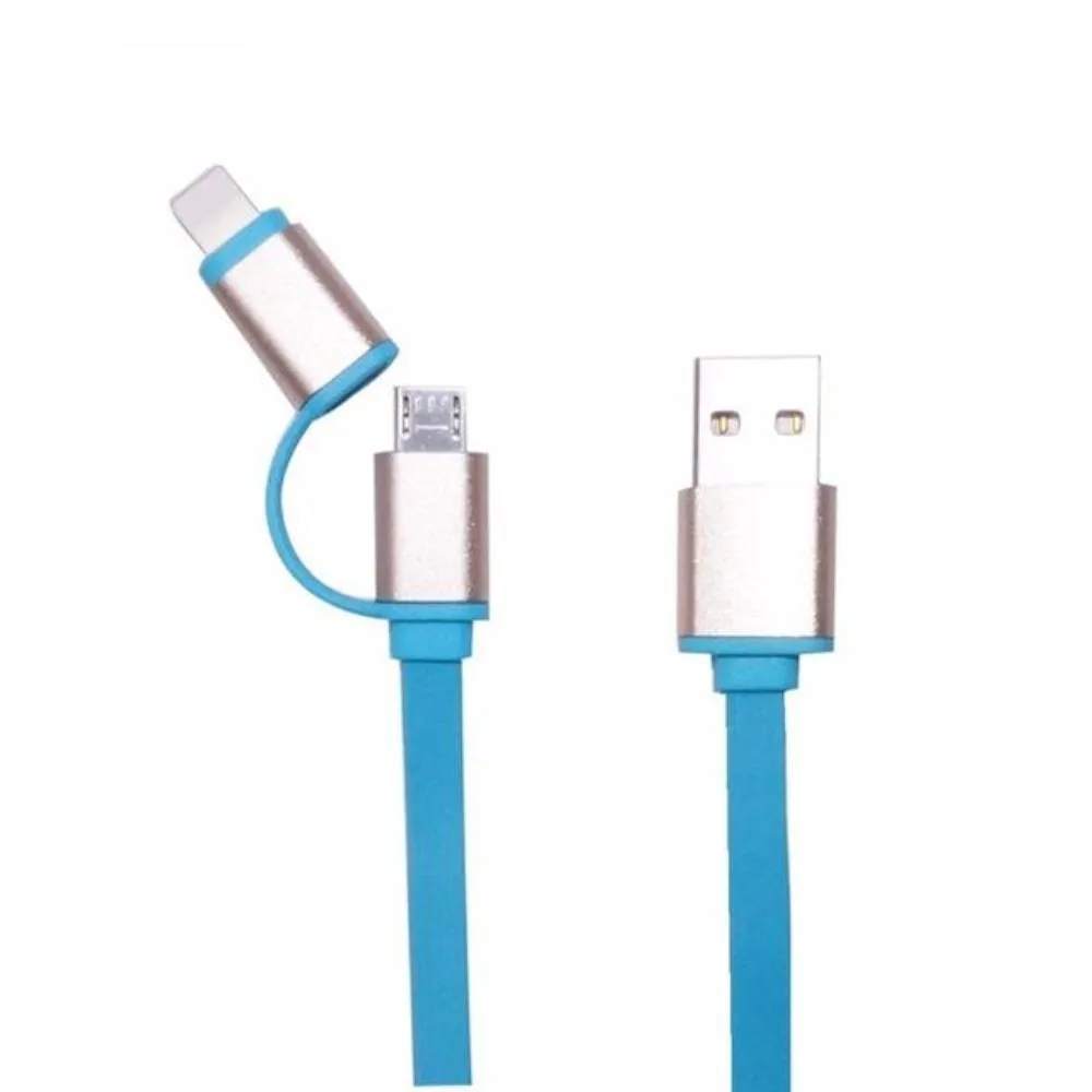 2 in 1 Micro USB Cable - Easy To Carry And Use