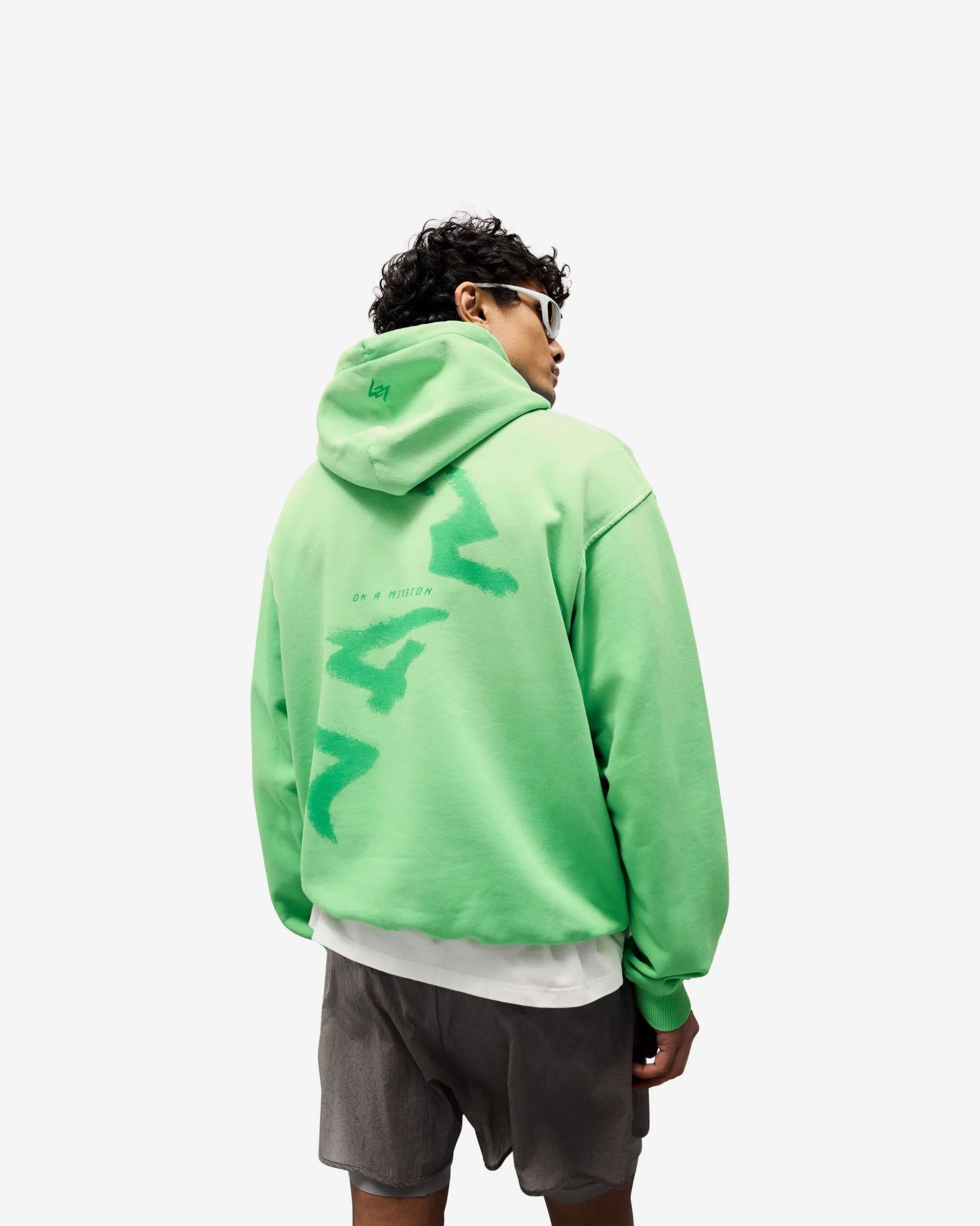 247 Motion Oversized Hoodie  - Speed Green