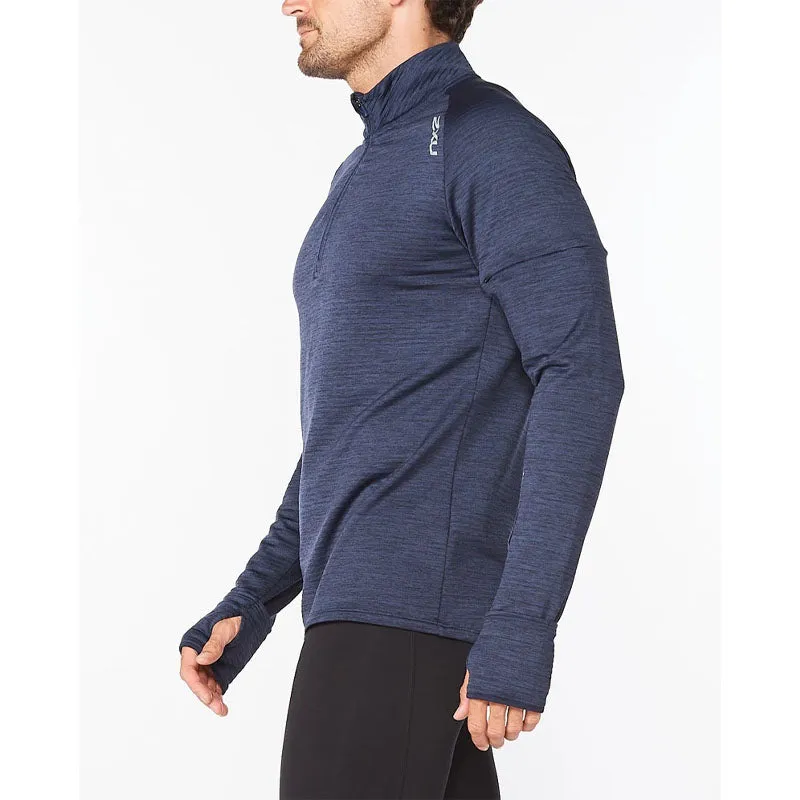 2XU Mens Ignition 1/4 Zip Long Sleeve Tee