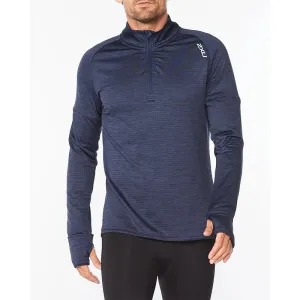 2XU Mens Ignition 1/4 Zip Long Sleeve Tee
