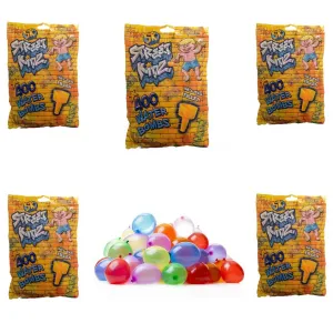 5 X Street Kidz Water Bombs With Filler