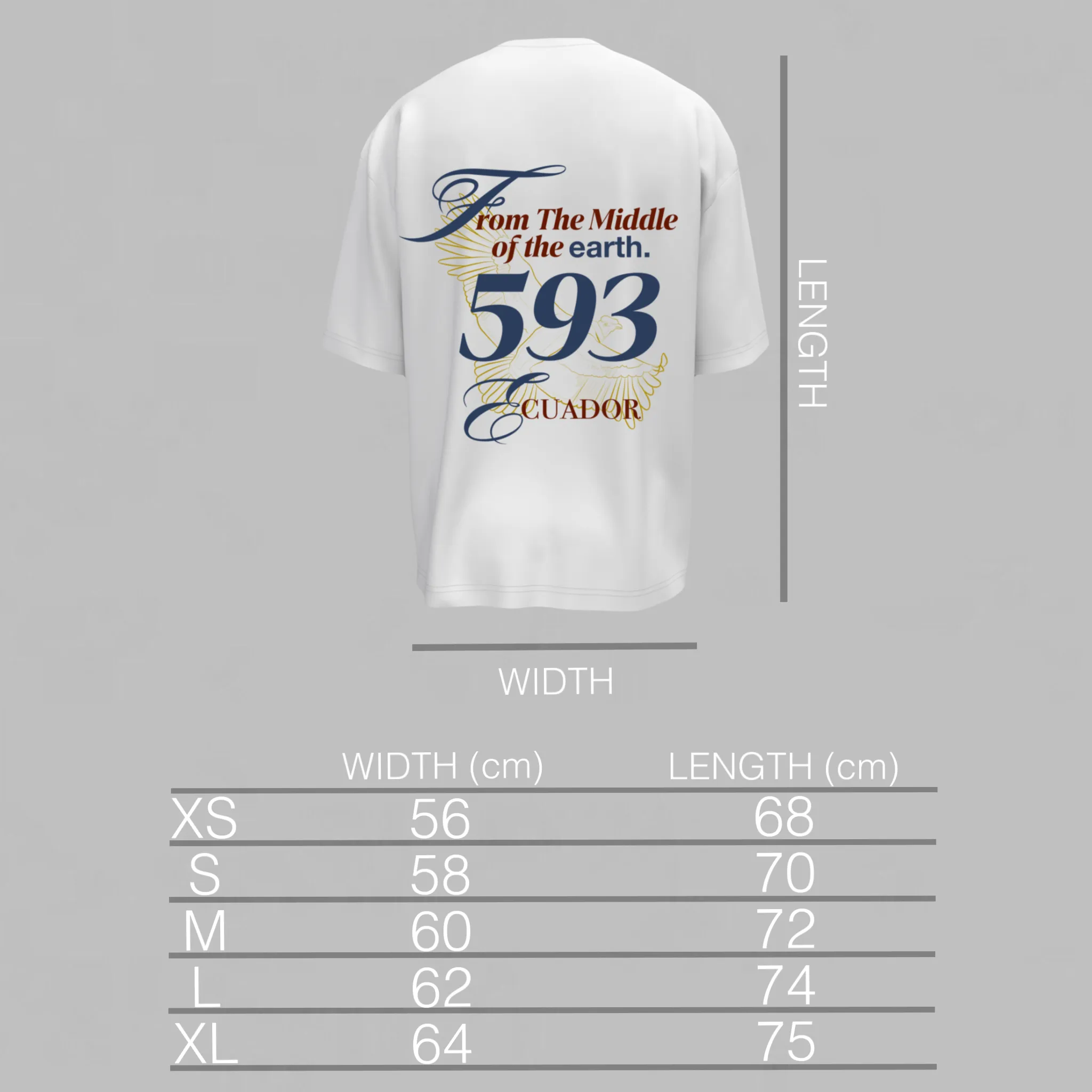 593 White T-Shirt