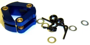 63801B RC 1/8 Scale Nitro Engine 3 Shoe Alloy Clutch with Springs PRO Blue