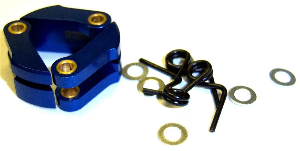 63801B RC 1/8 Scale Nitro Engine 3 Shoe Alloy Clutch with Springs PRO Blue