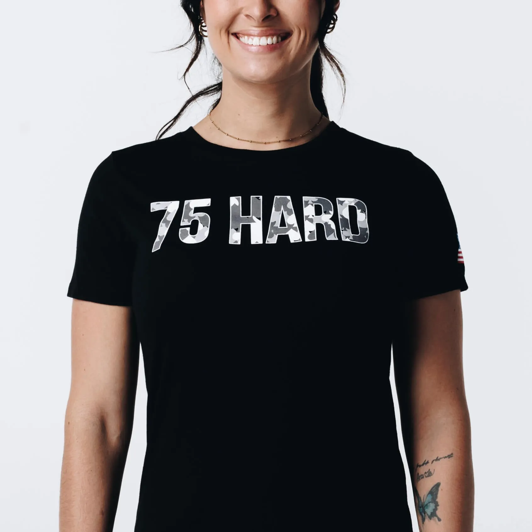 75 HARD Snow Camo T-Shirt