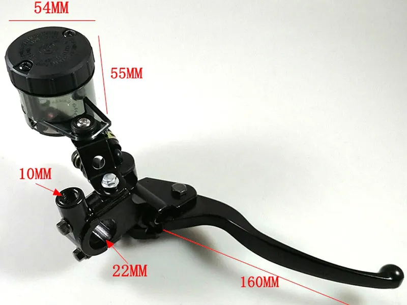 7/8" Right Brake Clutch Lever Master Cylinder Pump for Honda Suzuki Yamaha