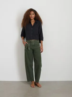 9th Street Pant in Cotton Twill - Duffle Bag