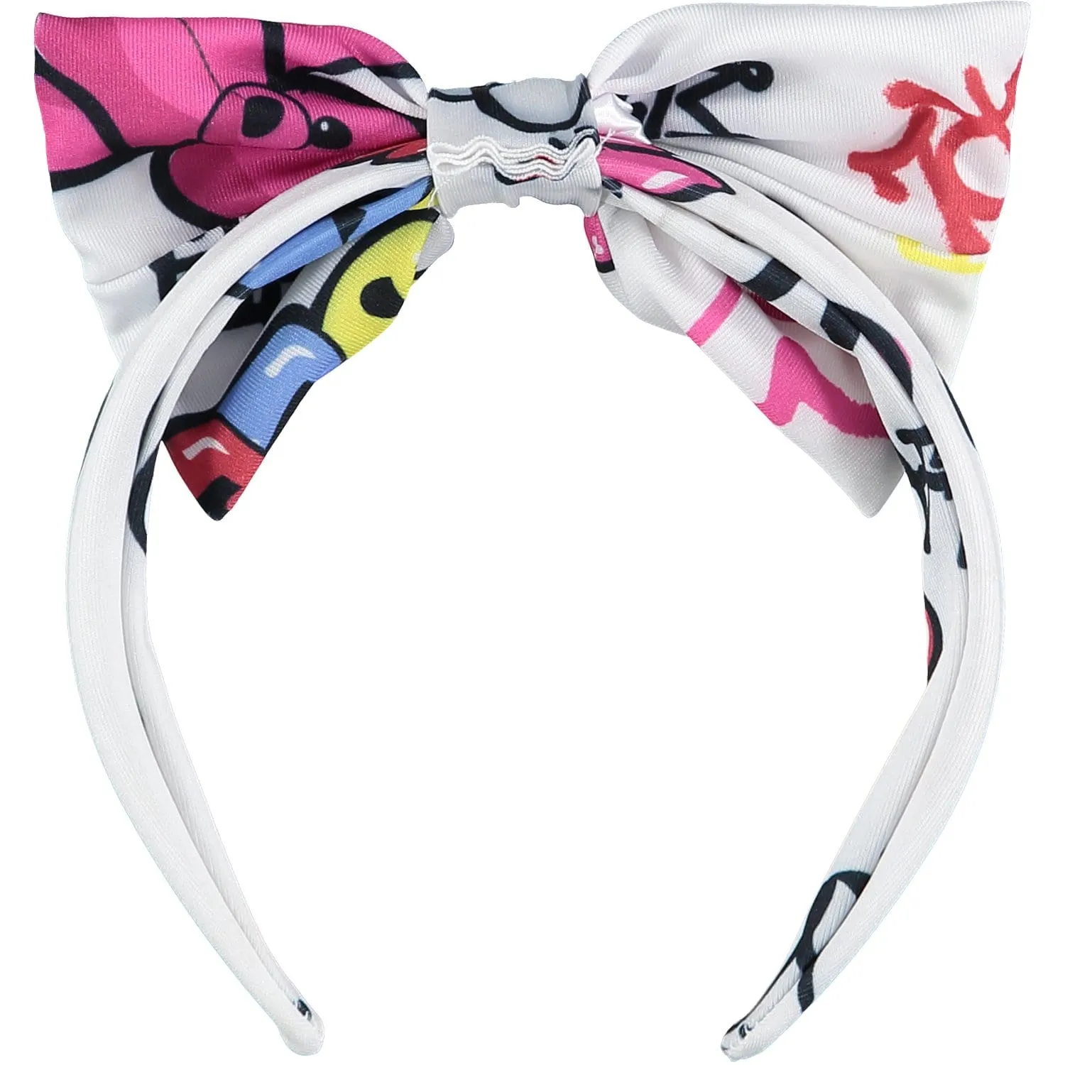 A DEE - Lorena Bow Headband - White