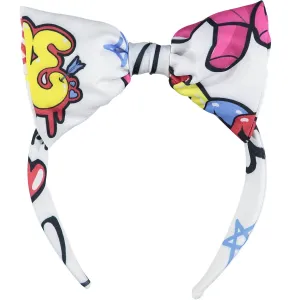 A DEE - Lorena Bow Headband - White