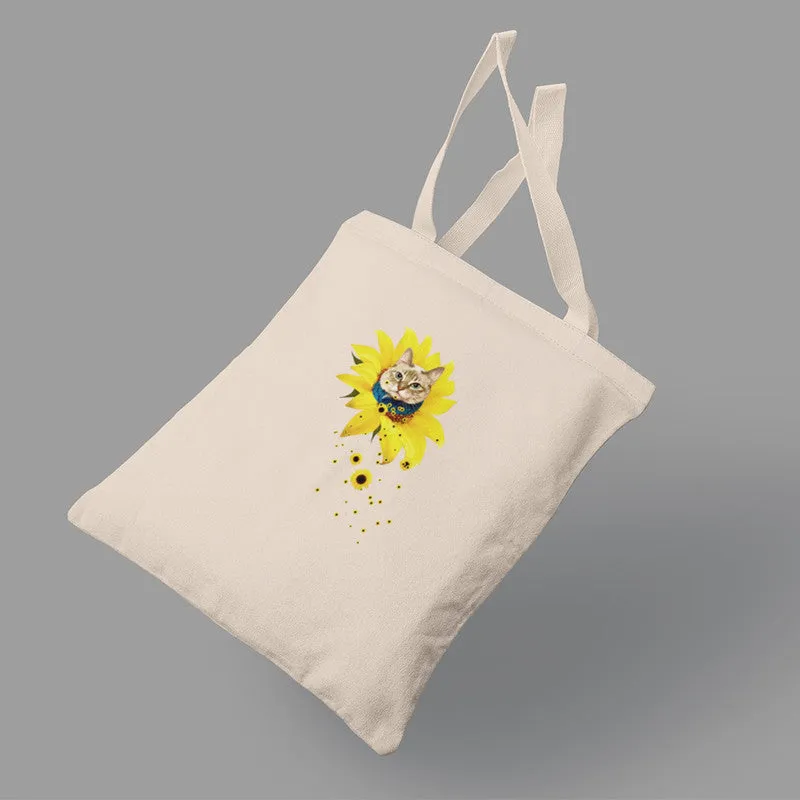 A Meowment Of Sunshine Tote Bag