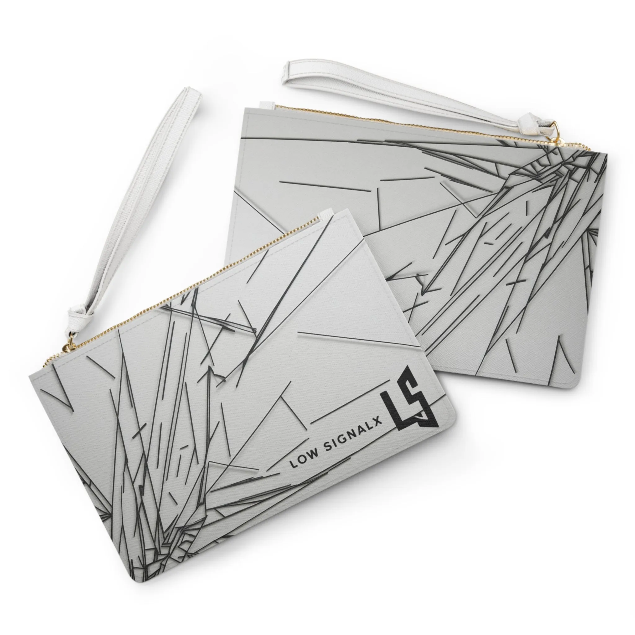 Abstract Geometric Clutch Bag - Modern Minimalist Design