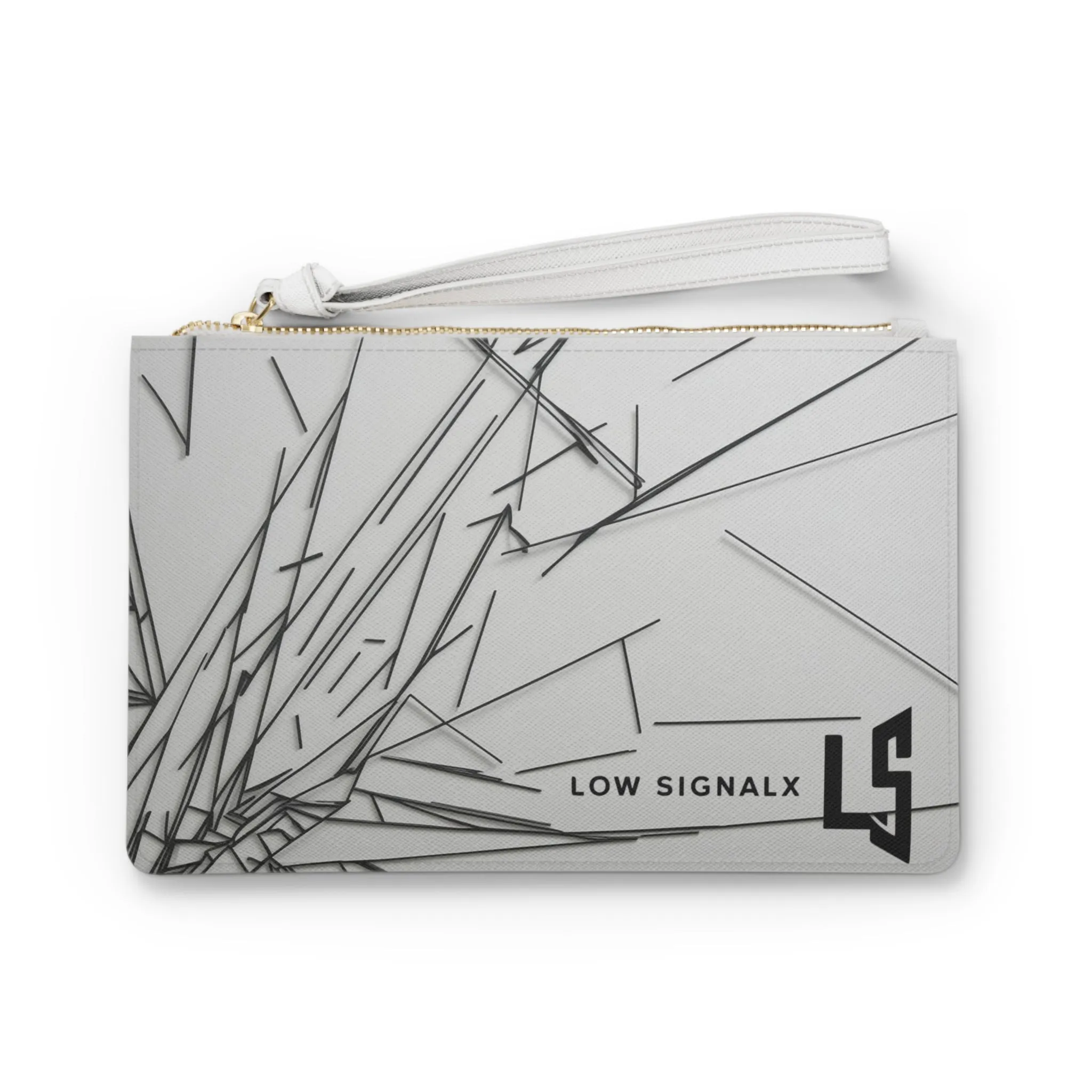 Abstract Geometric Clutch Bag - Modern Minimalist Design