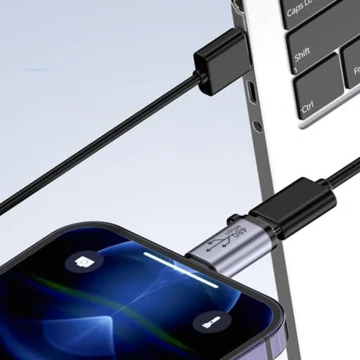 Adapter Kabla Micro USB do USB-C - 480Mbps 18W v1