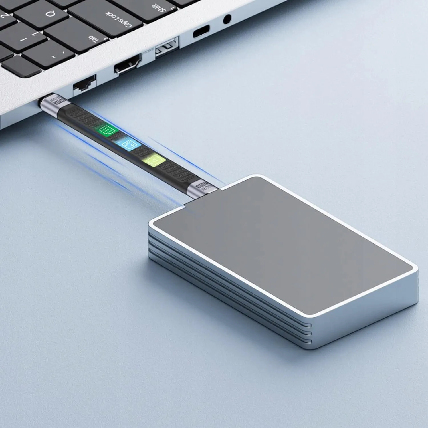 Adapter USB-C do USB-C 8K 40Gbps 100W Oplot