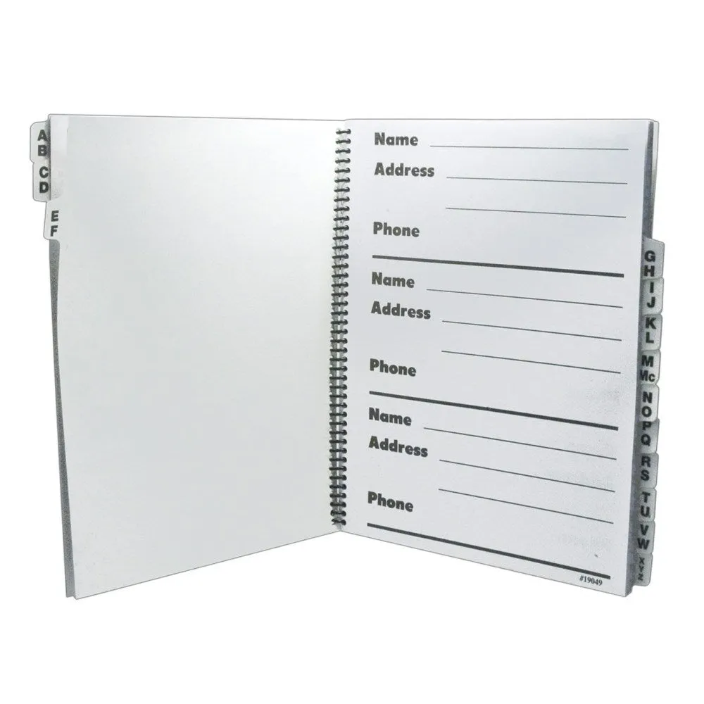 Address Book Big Print
