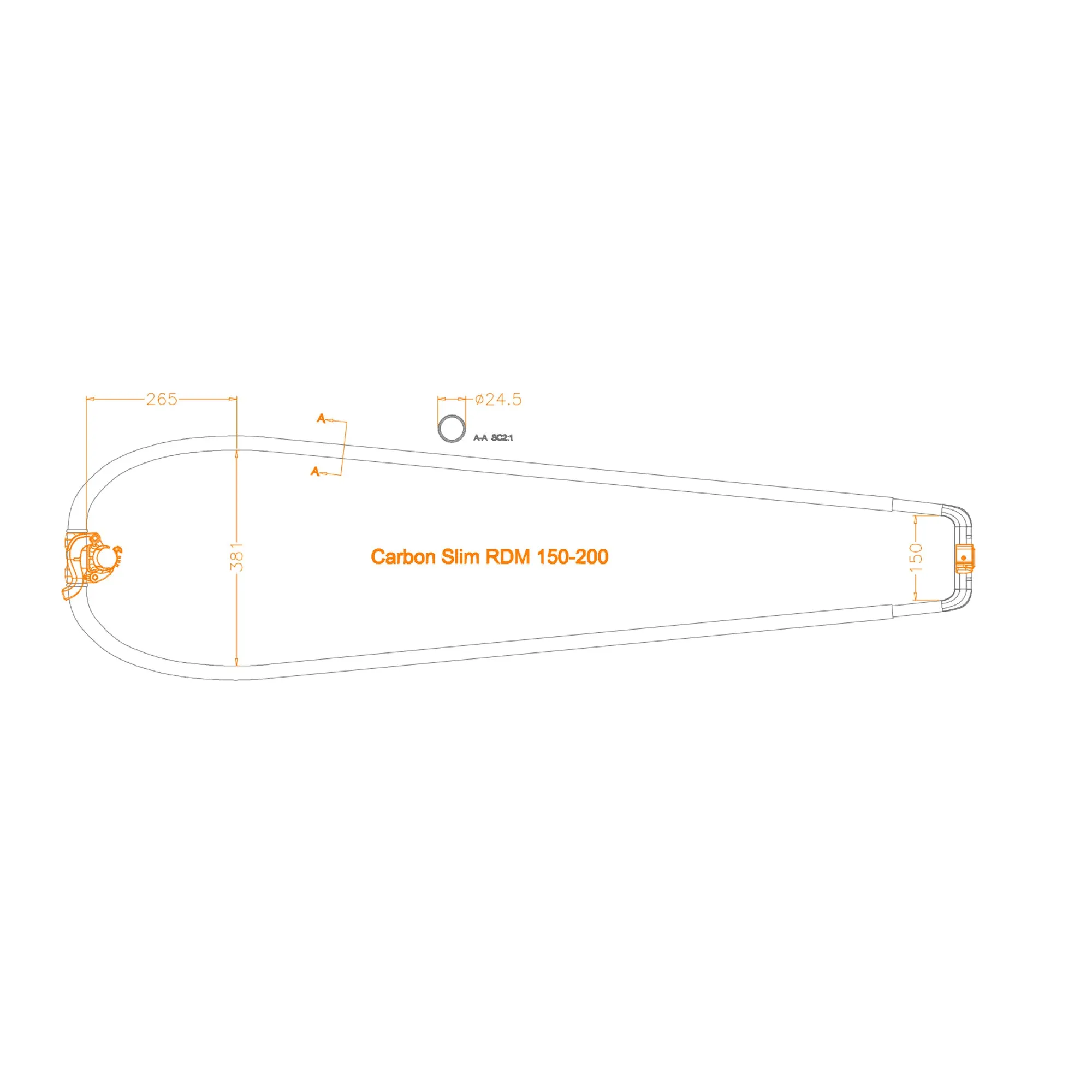 AERON Carbon Slim Boom