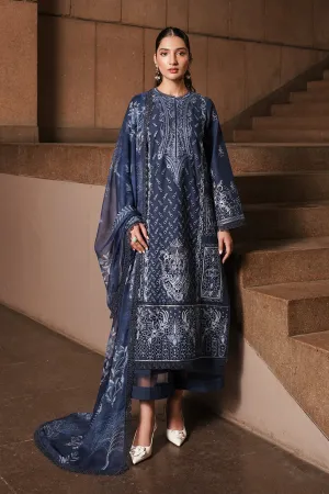 AFROZEH | Chikankari Lawn '24 | Capri