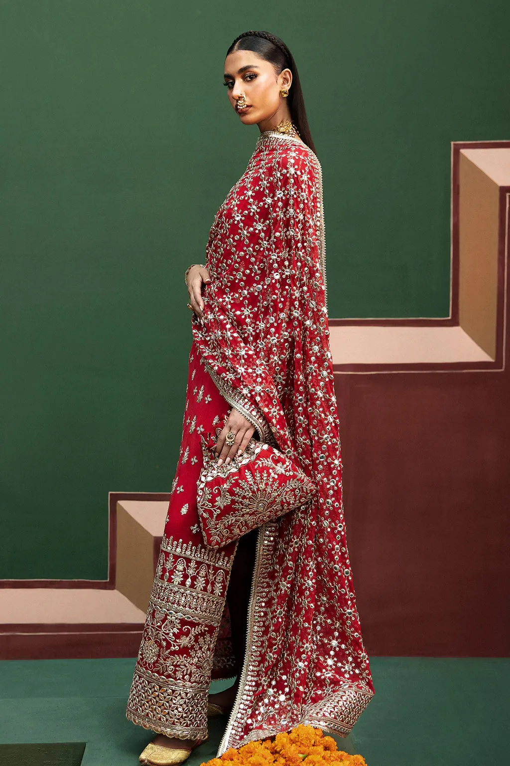 Afrozeh - SHEHNAI Wedding Formals'24 - Nishat