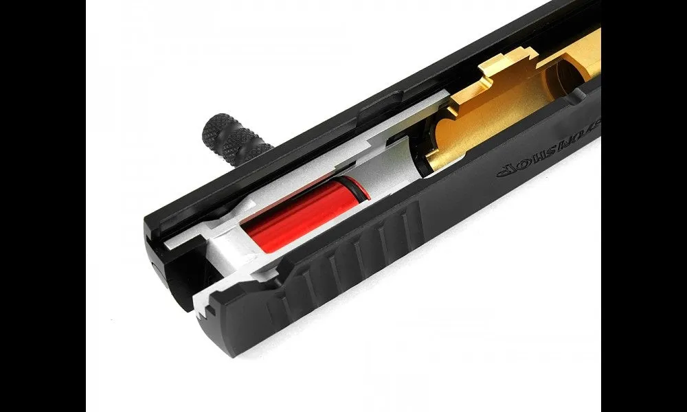 Airsoft Masterpiece DVC 7″ Aluminum Open Slide Kit for Hi-CAPA (2Tones Slide & 2Tones Comp)