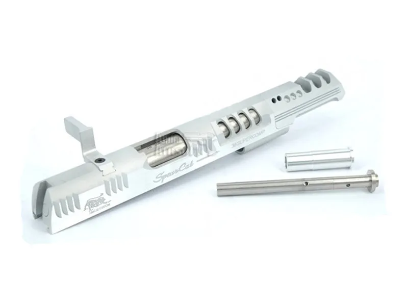 Airsoft Masterpiece Limcat SpearCat Open Slide Kit (Silver)