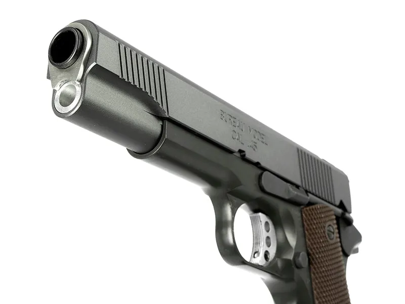 Airsoft Masterpiece Springfield Standard Slide for Hi-CAPA / 1911 (Red)