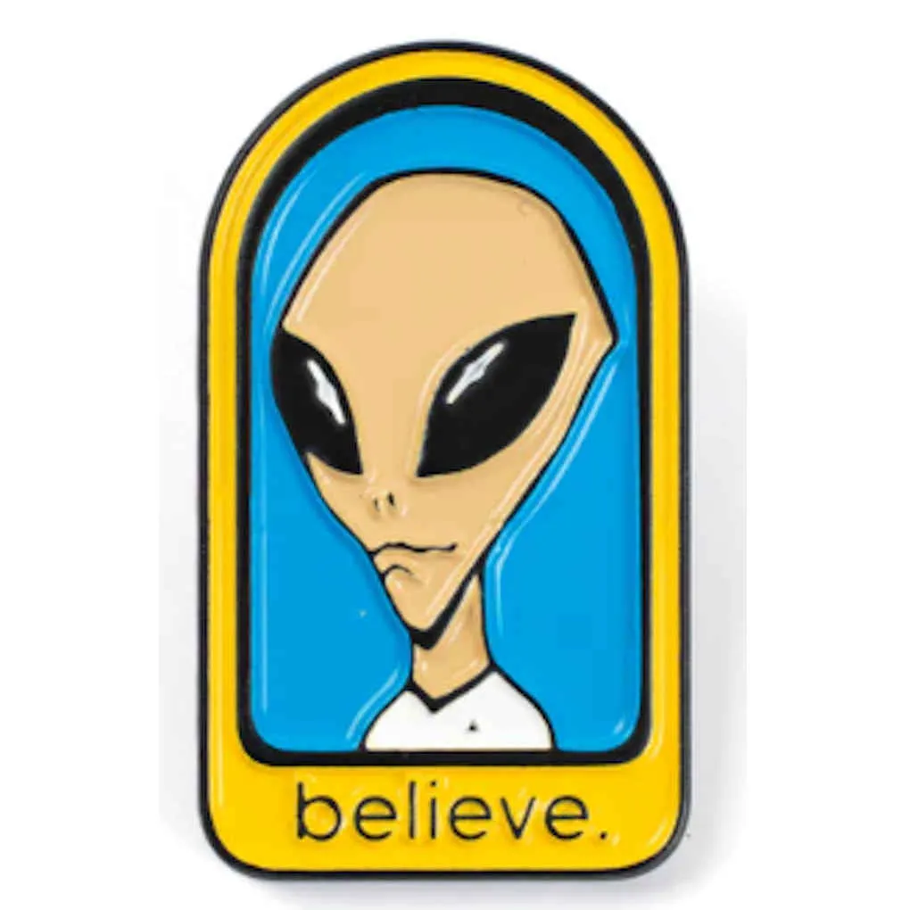 Alien Workshop Pin Believe