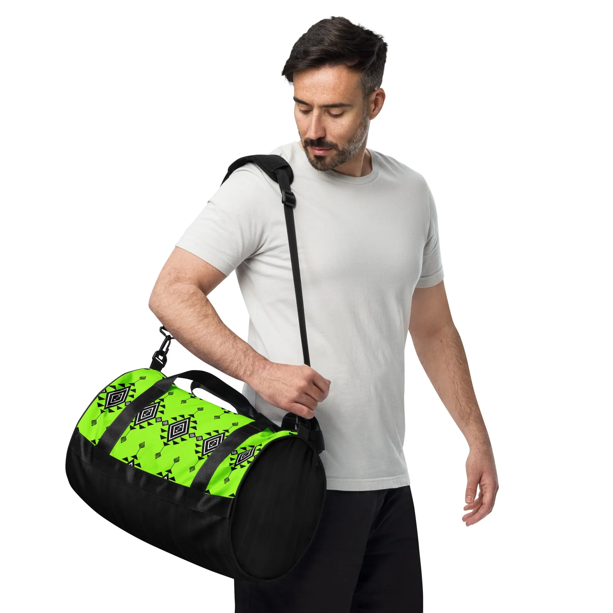 All-over print gym bag