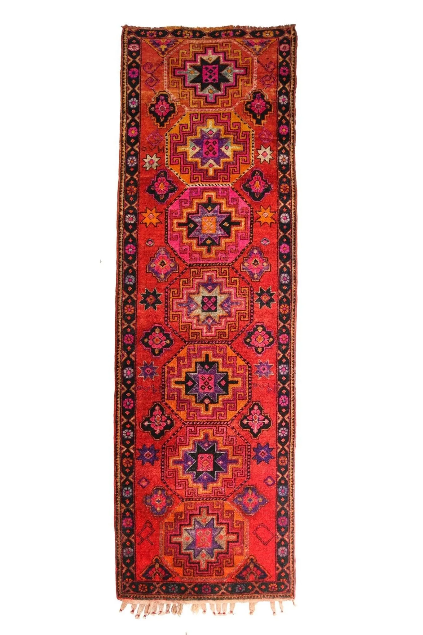 'Amaryllis' Oversized Turkish Runner - 3'10'' x 12'3''