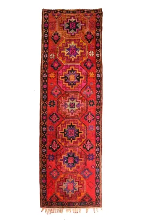 'Amaryllis' Oversized Turkish Runner - 3'10'' x 12'3''