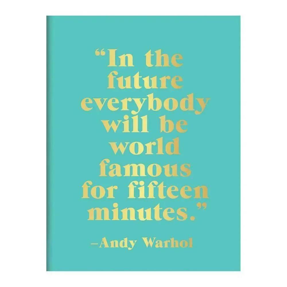 Andy Warhol Philosophy Greeting Assortment Notecard Set