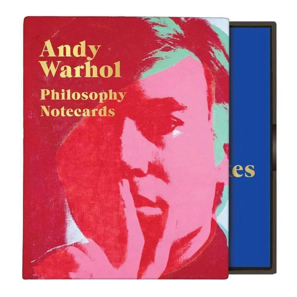 Andy Warhol Philosophy Greeting Assortment Notecard Set