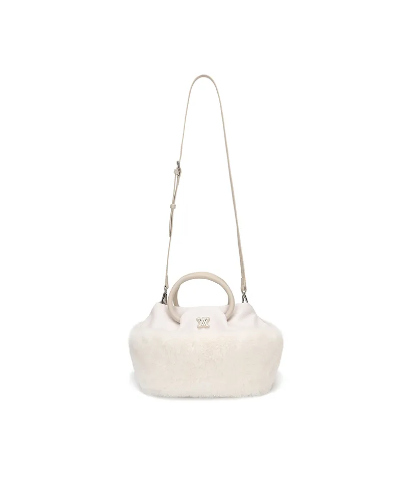 ANEW Golf Circle Curly Tote Bag - Ivory