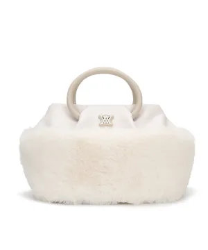 ANEW Golf Circle Curly Tote Bag - Ivory