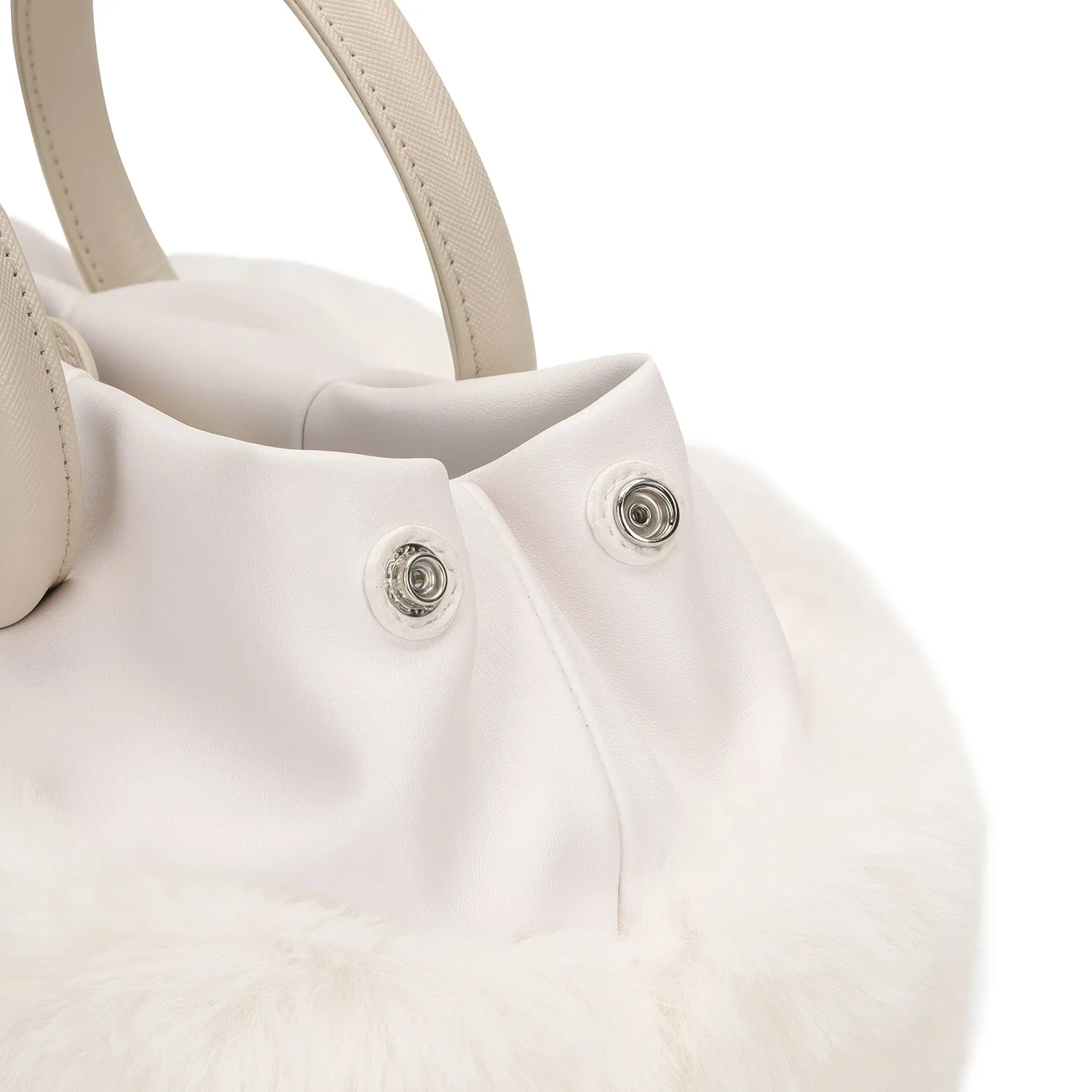 ANEW Golf Circle Curly Tote Bag - Ivory