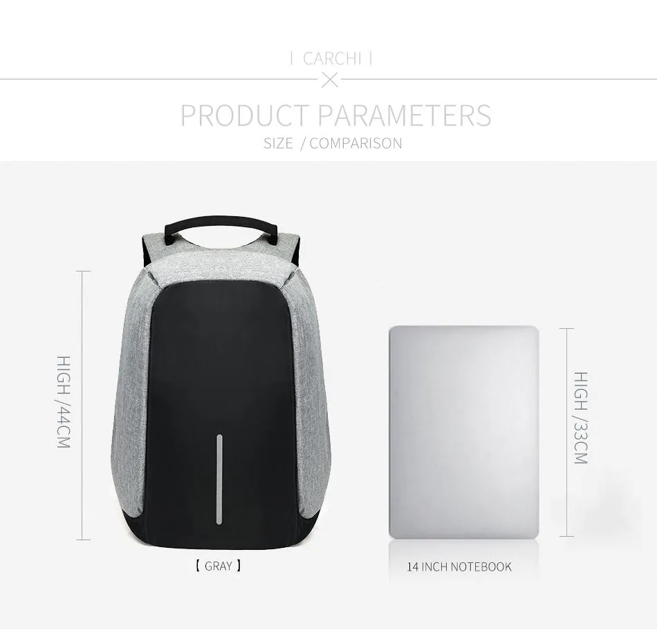 Anti-Theft Backpack