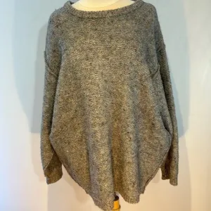 Aritzia Wilfred oversized confetti colour fleck crew neck drop sleeve sweater M