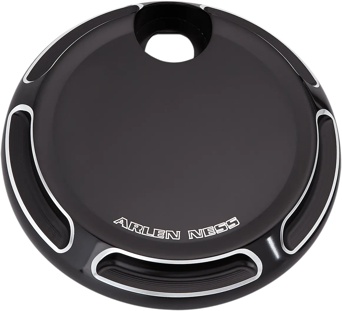 Arlen Ness 04-169 Fuel Door - Deep Cut - Black