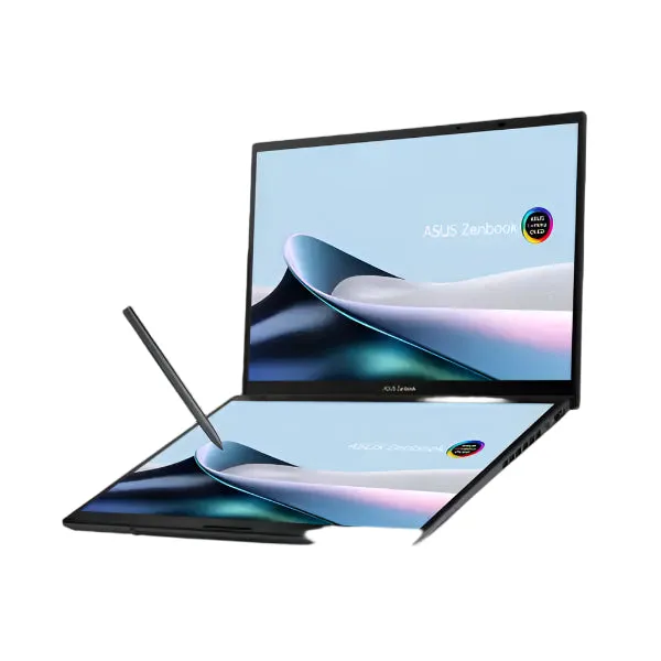 Asus Zenbook Duo Intel Core Ultra 7 155H 16GB 1TB SSD 14" 3K 16:10 120Hz Dual Display Touch OLED Notebook