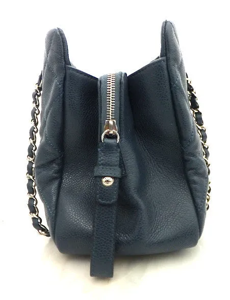 Authentic Chanel Blue Caviar Timeless Tote