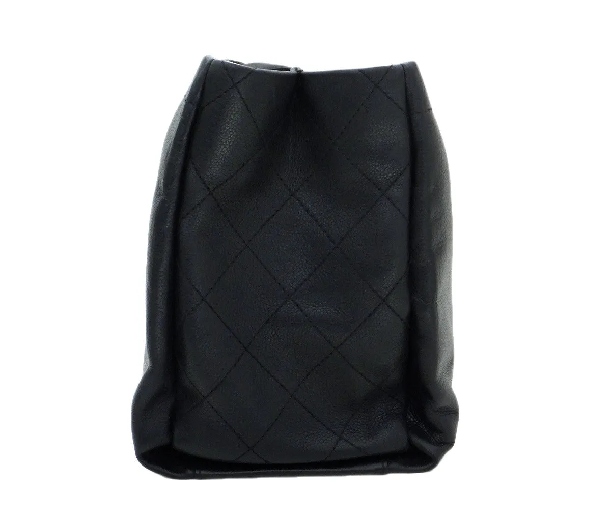 Authentic Chanel Caviar Black Jumbo GST Shopper Tote