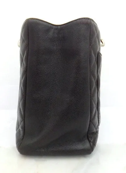 Authentic Chanel Caviar Dark Brown Grand Shopper Tote (GST)