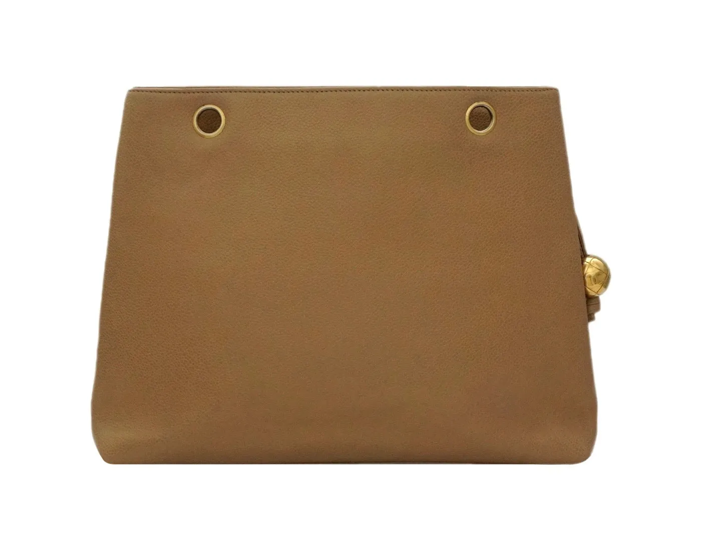 Authentic Chanel Vintage Tan Caviar Tote