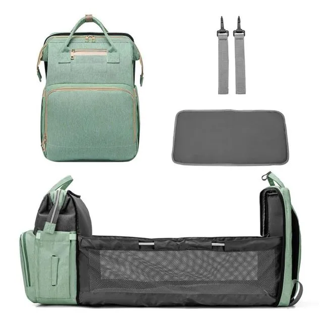 Baby Crib Backpack with Portable Charging