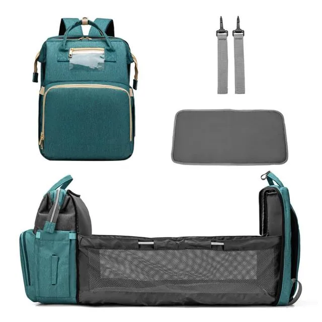 Baby Crib Backpack with Portable Charging