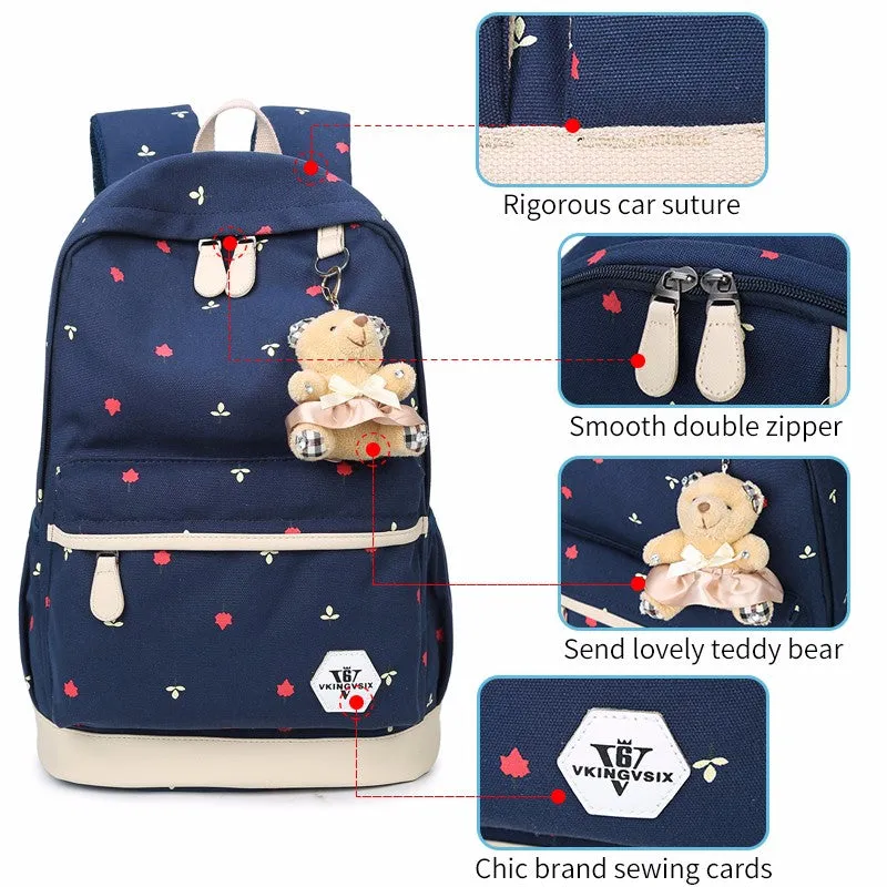 Backpack USB Charging <br> Canvas