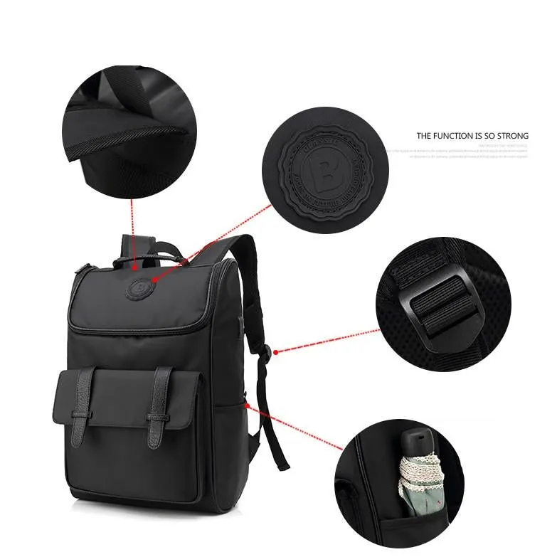Backpack USB Charging<br> Nylon