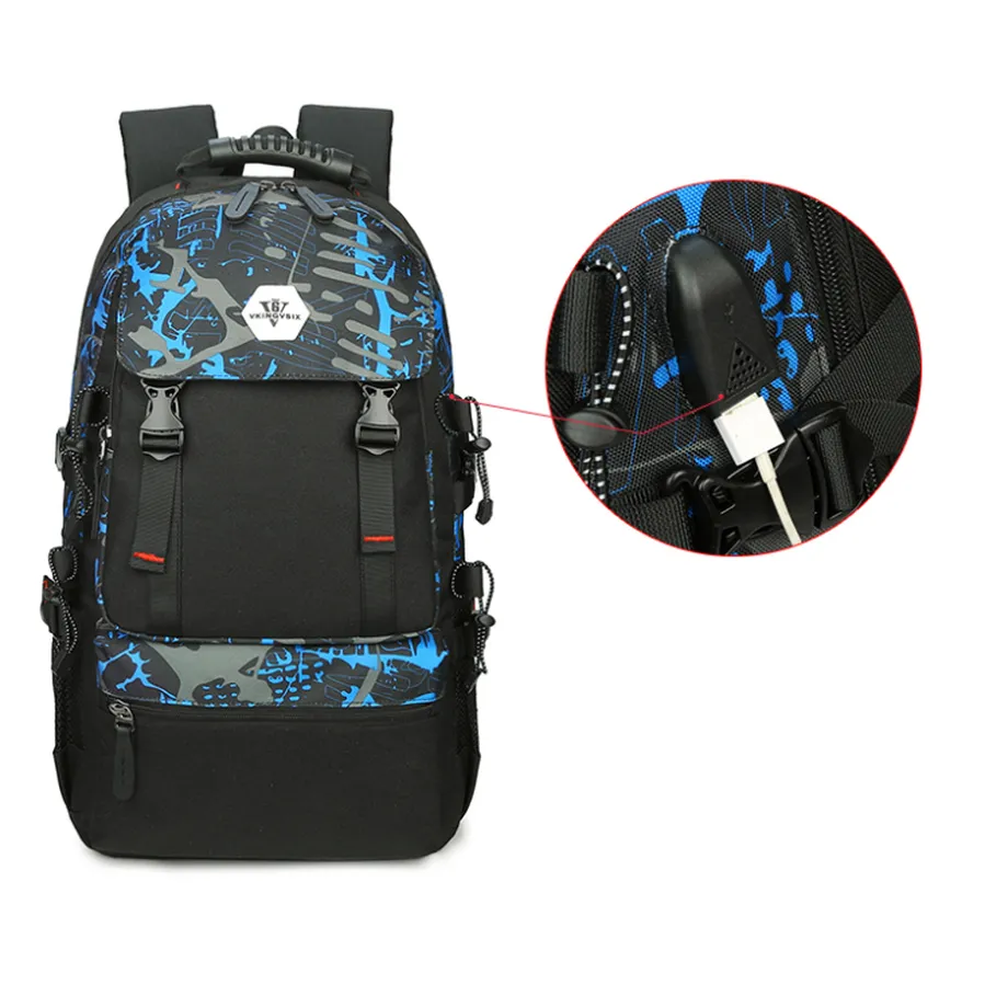 Backpack USB Charging<br> Oxford